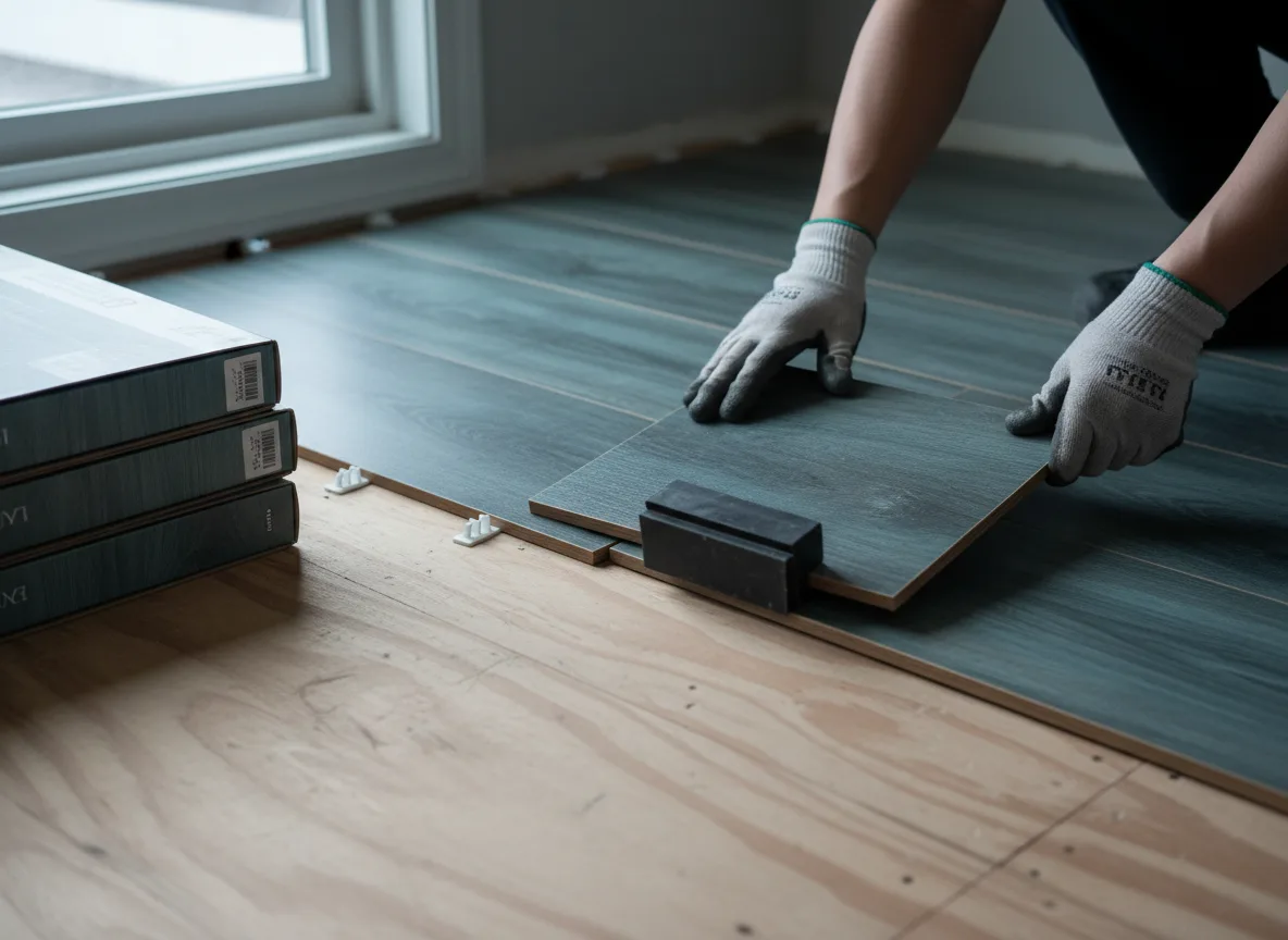 Luxury Vinyl Plank Installation company in Portal, ND